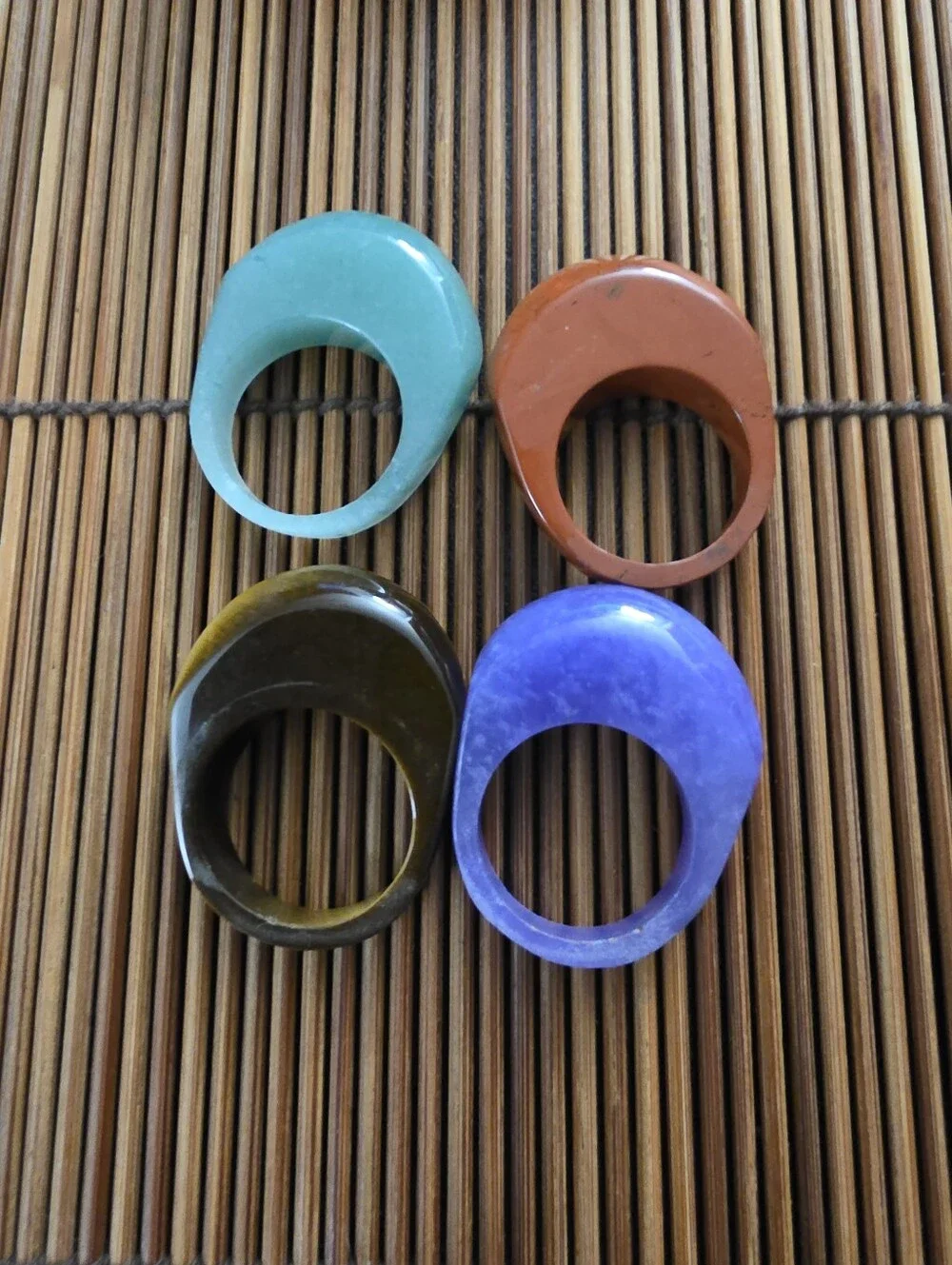 925 Silver MultiStone Interchangeable Ring (Vintage)